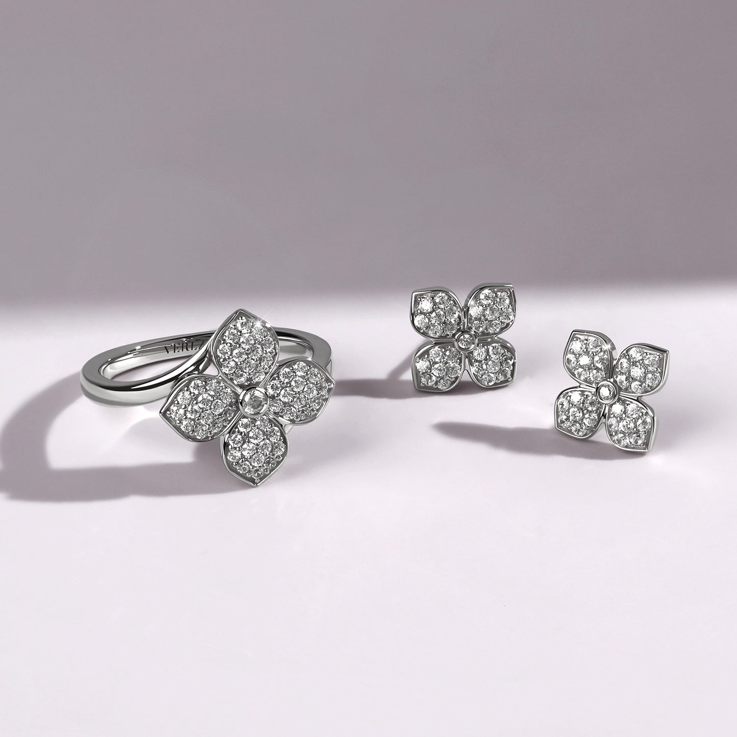 La Fleur Diamond Radiant Studs