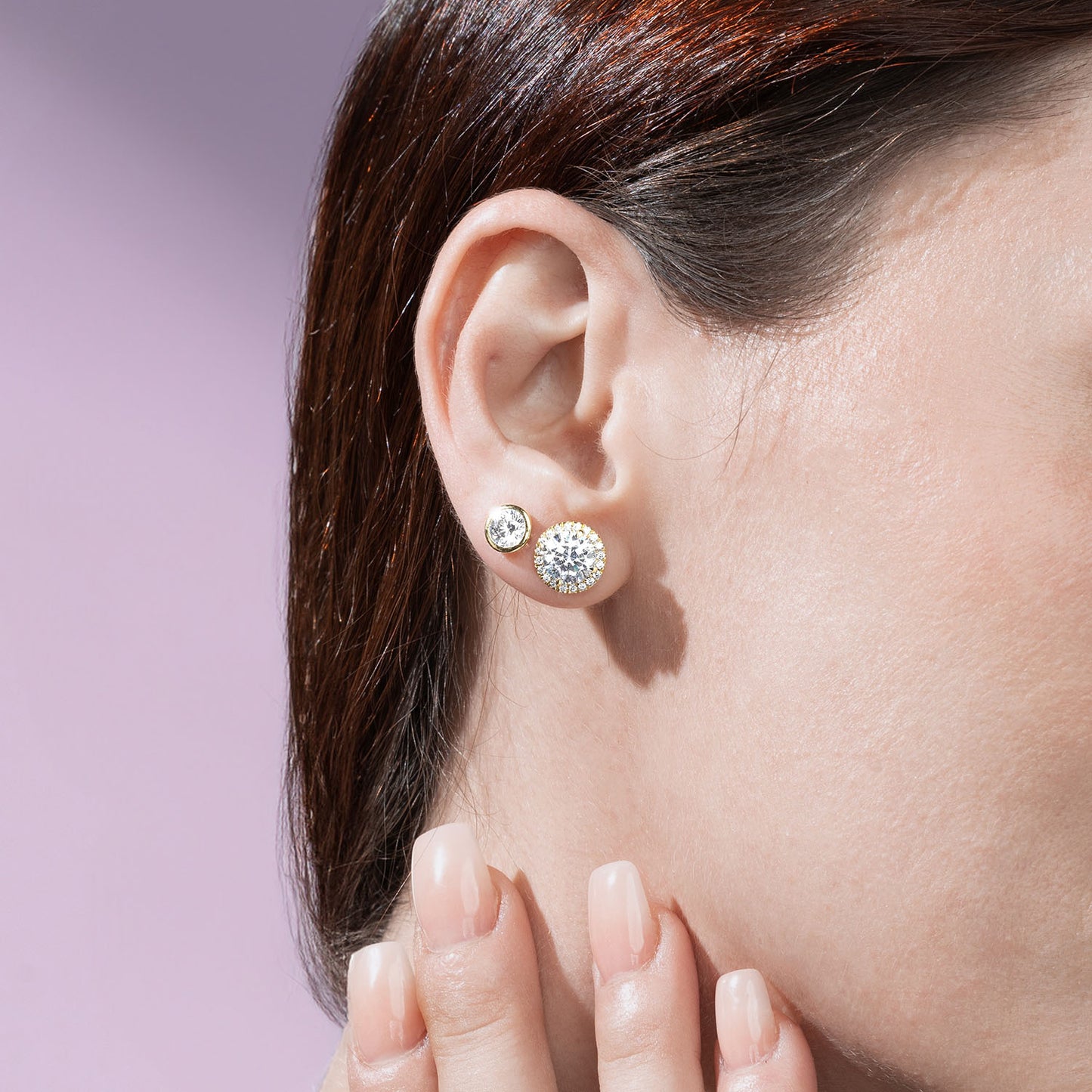 Halo Round Studs