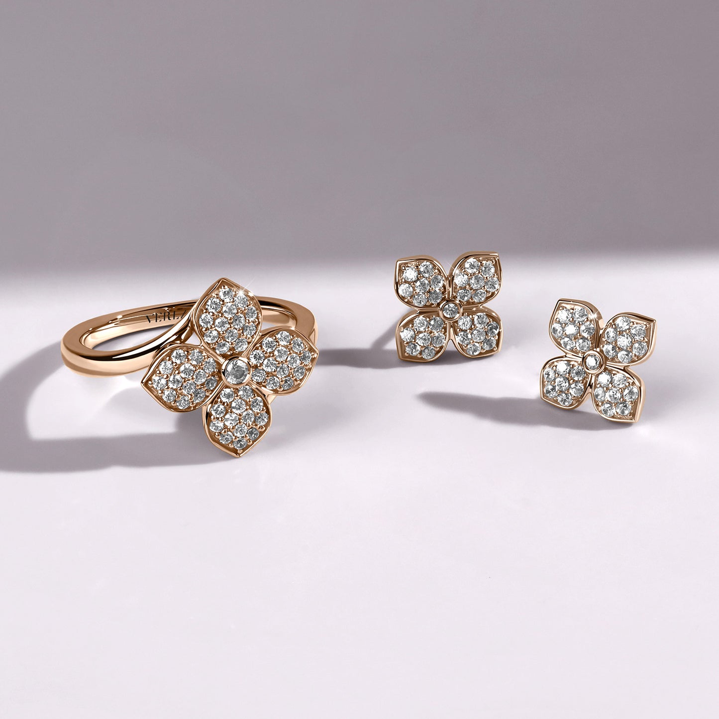 La Fleur Diamond Radiant Studs
