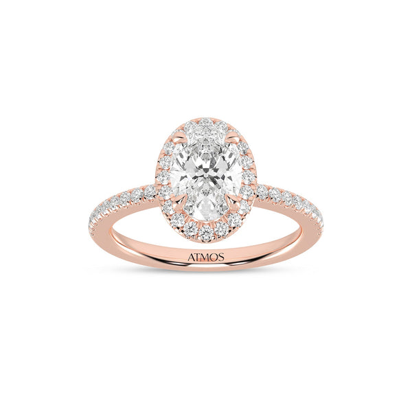 Atmos Luxe Oval Halo Ring_Product Angle_PCP Main Image
