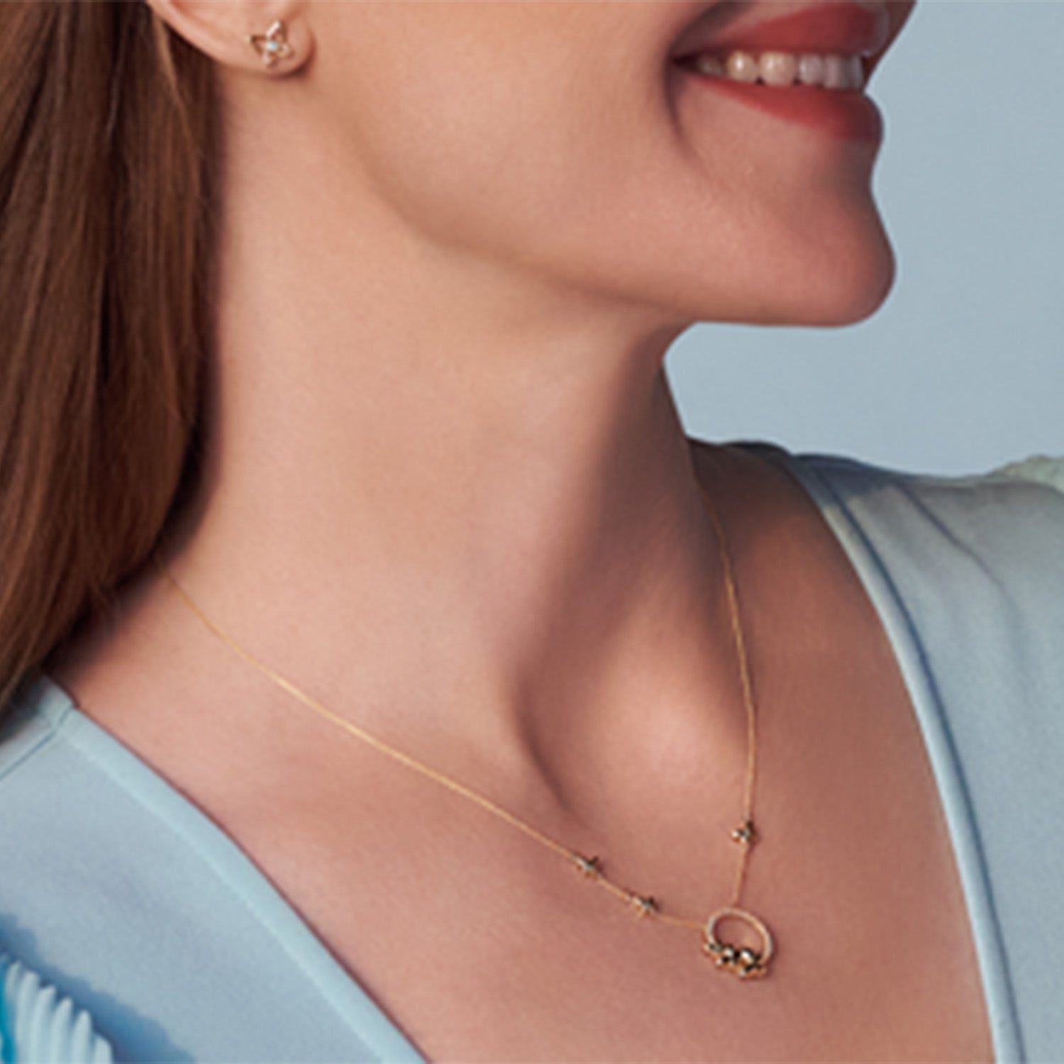 Butterfly Cluster Necklace_Product Angle_PCP Main Image