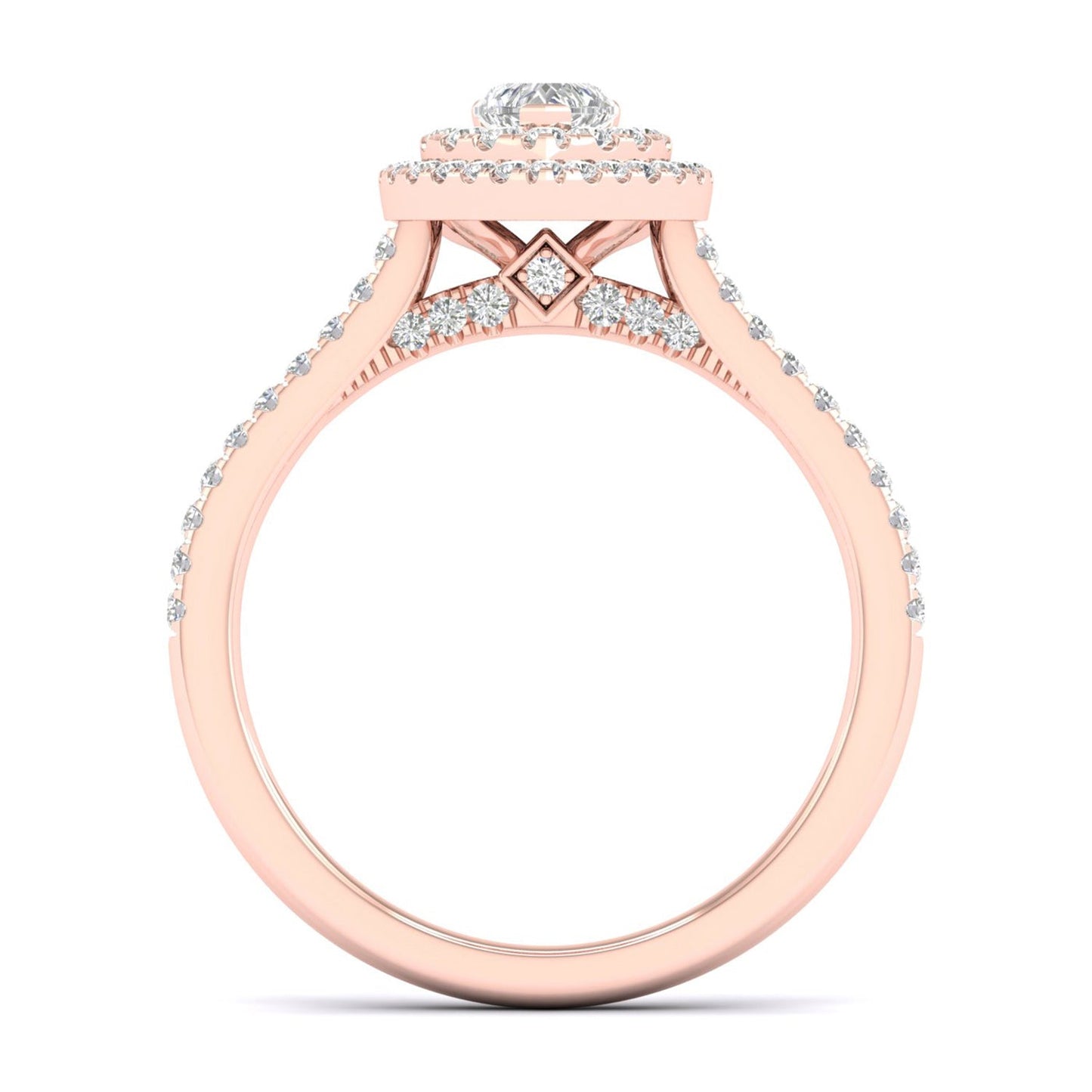 Essential 4-Pronged Round Ring_Product Angle_1/2 Ct. - 3