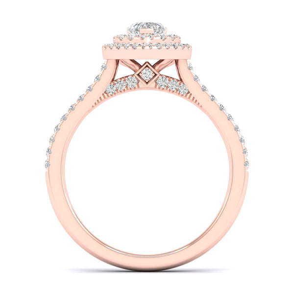 Essential 4-Pronged Round Ring_Product Angle_1/2 Ct. - 3