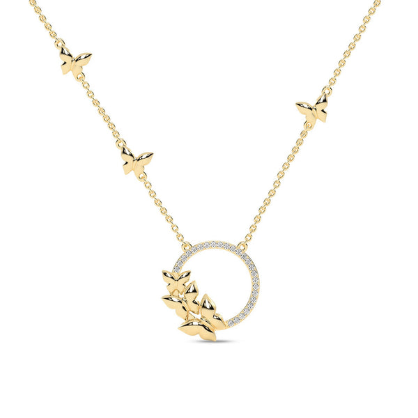 Butterfly Cluster Necklace_Product Angle_PCP Main Image