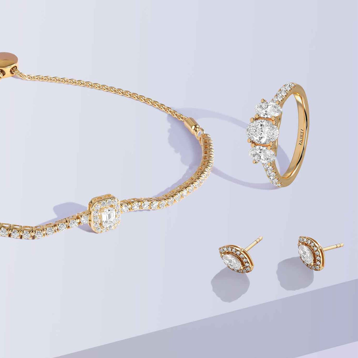 Embellished Ellipse Vows