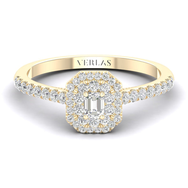 Quaint Signature Emerald Double Halo Ring_Product Angle_1/2 - 1