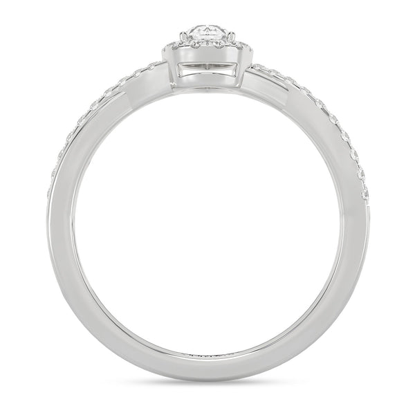 Essential 4-Pronged Round Ring_Product Angle_1/3 Ct. - 3