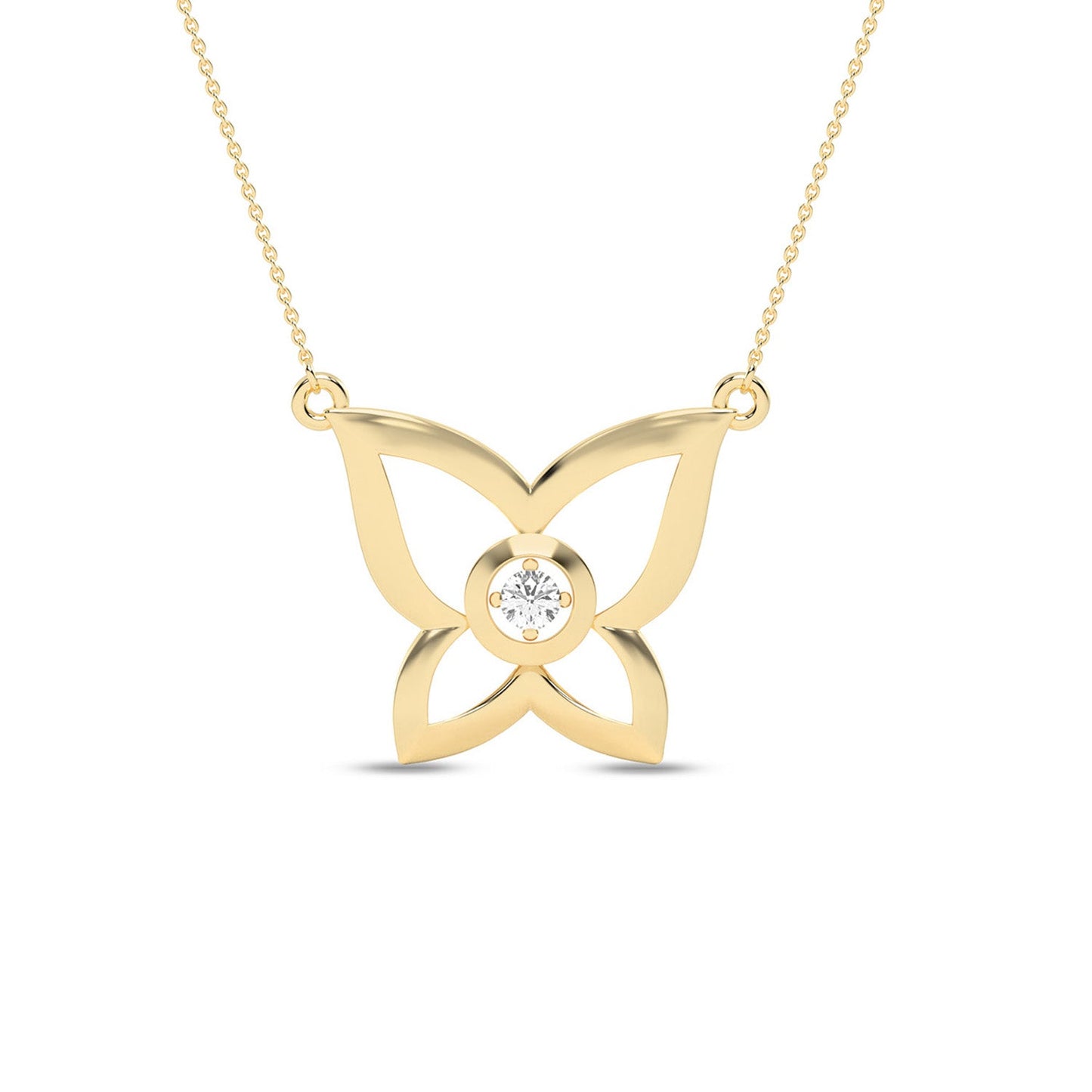 Butterfly Sparkle Necklace_Product Angle_PCP Main Image