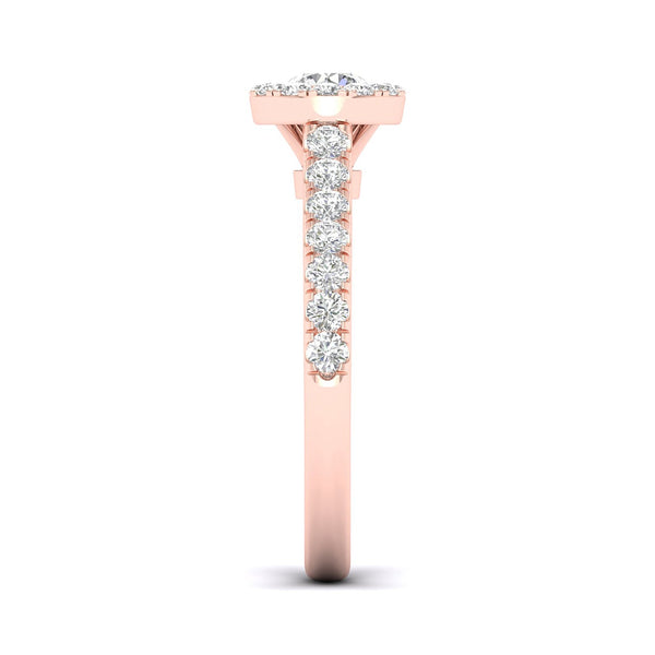 Essential 4-Pronged Round Ring_Product Angle_1 Ct. - 4