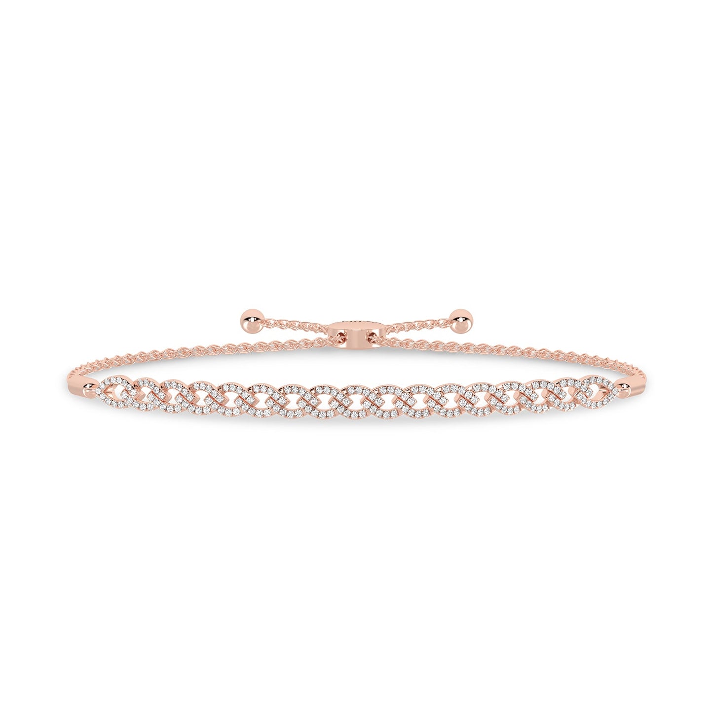 Marquise Harmony Diamond Bolo Bracelet  _Product Angle_PCP Main Image