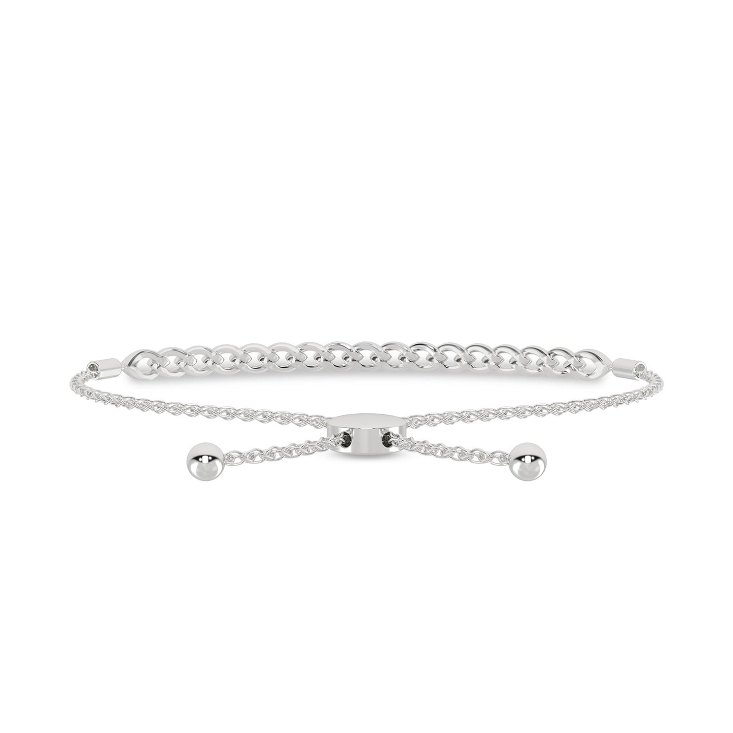Marquise Harmony Diamond Bolo Bracelet  _Product Angle_1/2 Ct. - 3