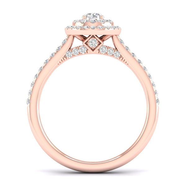 Essential 4-Pronged Round Ring_Product Angle_1/2 Ct. - 3