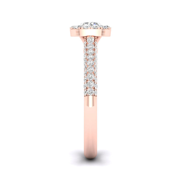 Essential 4-Pronged Round Ring_Product Angle_1 Ct. - 4