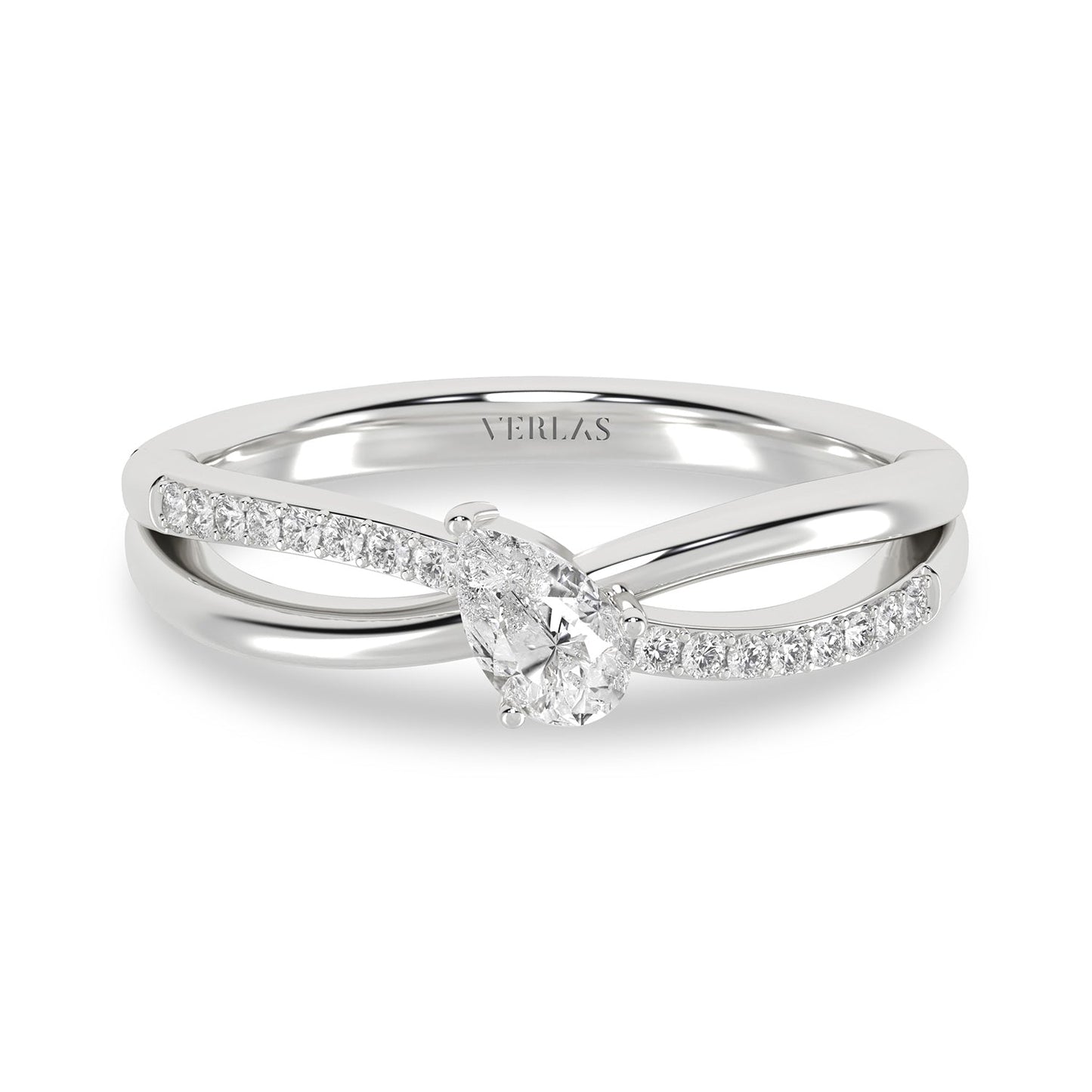 Essential 4-Pronged Round Ring_Product Angle_1/5 Ct. - 1