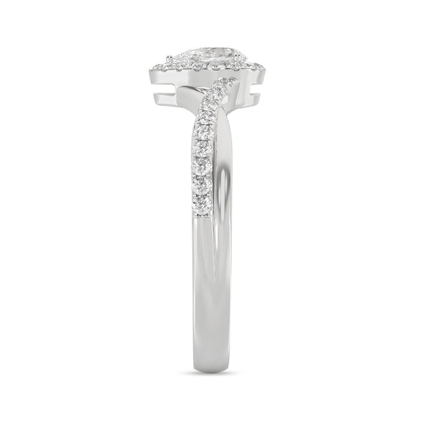 Essential 4-Pronged Round Ring_Product Angle_1/3 Ct. - 4