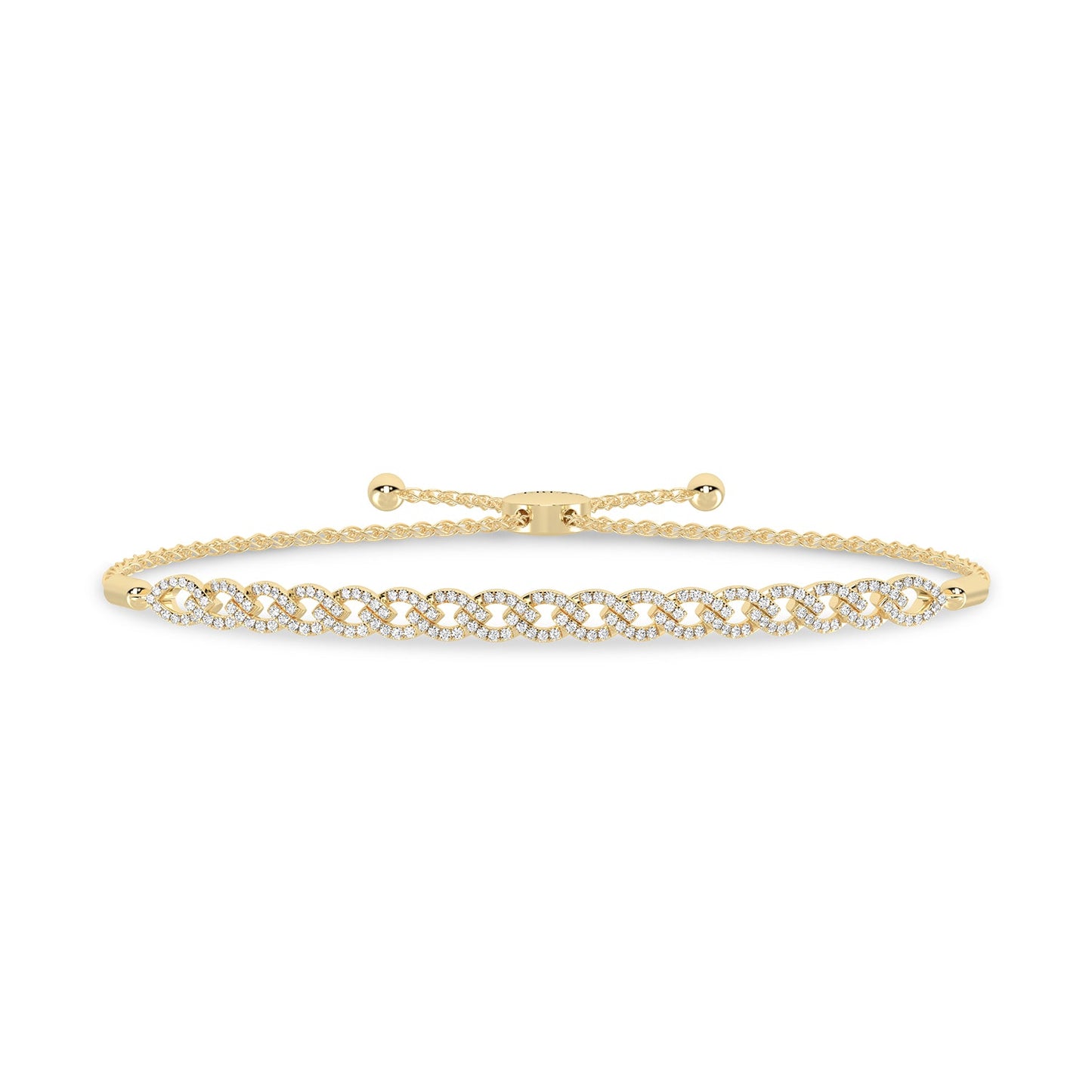 Marquise Harmony Diamond Bolo Bracelet  _Product Angle_1/2 Ct. - 1