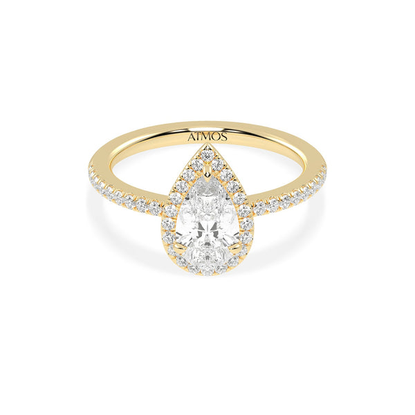 Atmos Luxe Dewdrop Halo Ring_Product Angle_1 1/4 Ct. - 1