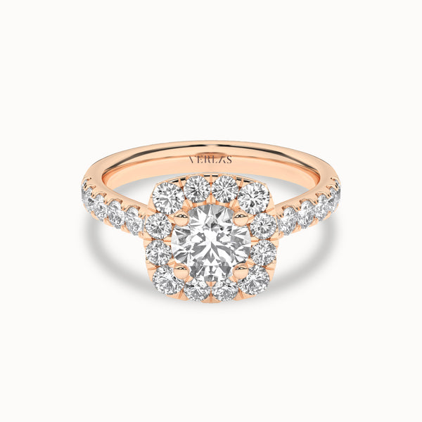 Round-Center Princess Halo Ring_Product Angle_PCP Main Image