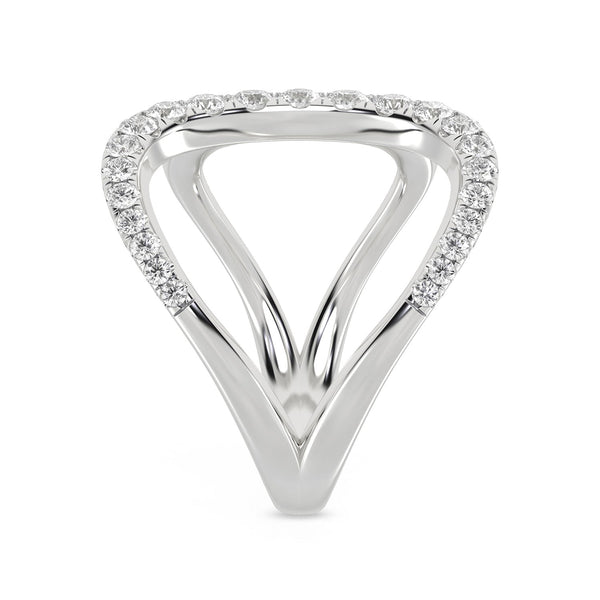 Essential 4-Pronged Round Ring_Product Angle_3/4 Ct. - 4
