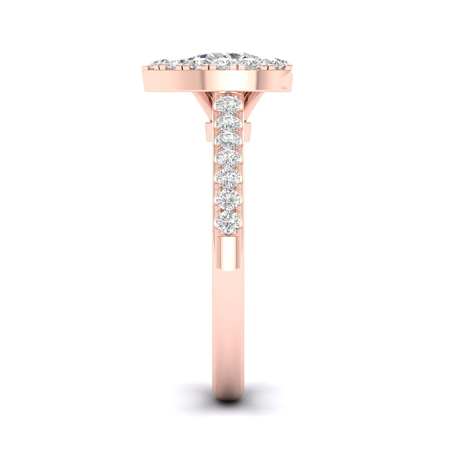 Essential 4-Pronged Round Ring_Product Angle_1 Ct. - 4