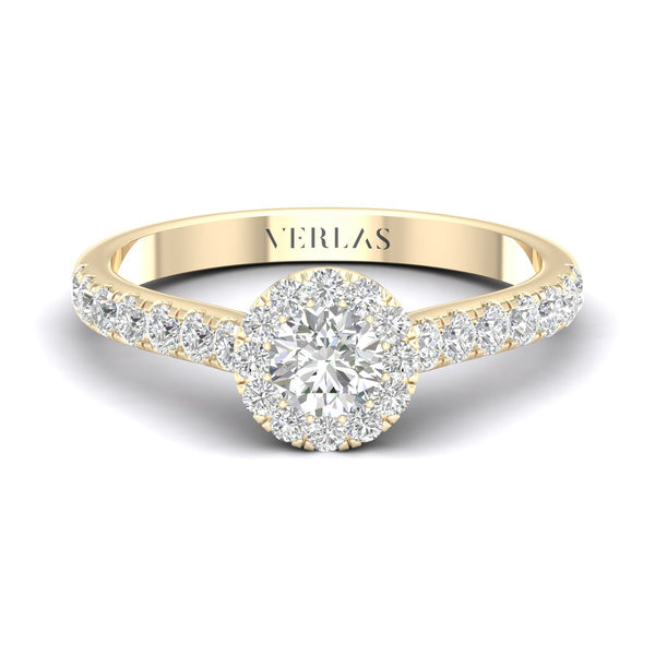 Essential 4-Pronged Round Ring_Product Angle_1 Ct. - 2