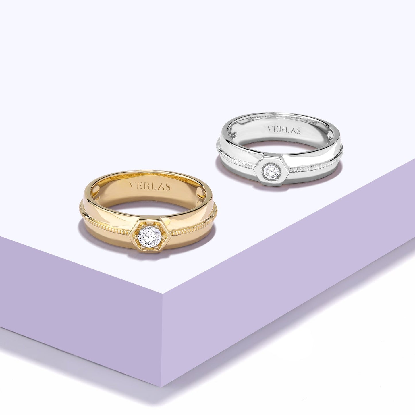 Hexagon Frame Band