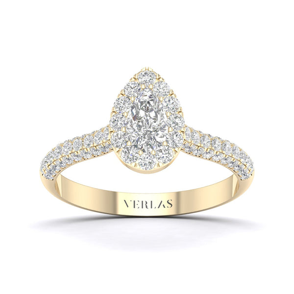 Essential 4-Pronged Round Ring_Product Angle_1 Ct. - 2