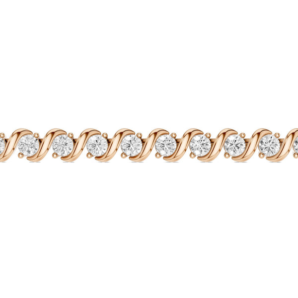 S-Link Diamond Tennis Bracelet Medium