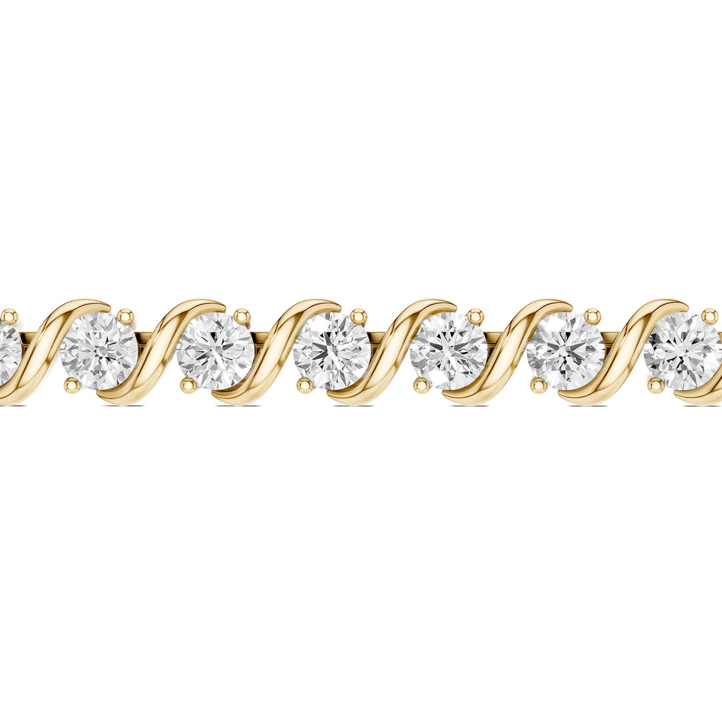 S-Link Diamond Tennis Bracelet Large