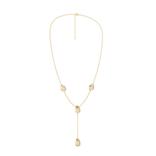 Dewdrop Stationed Y Necklace
