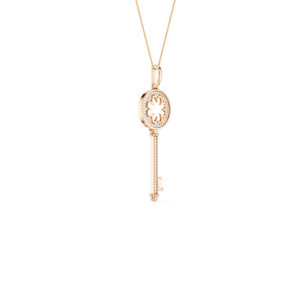 Blooming Key Necklace