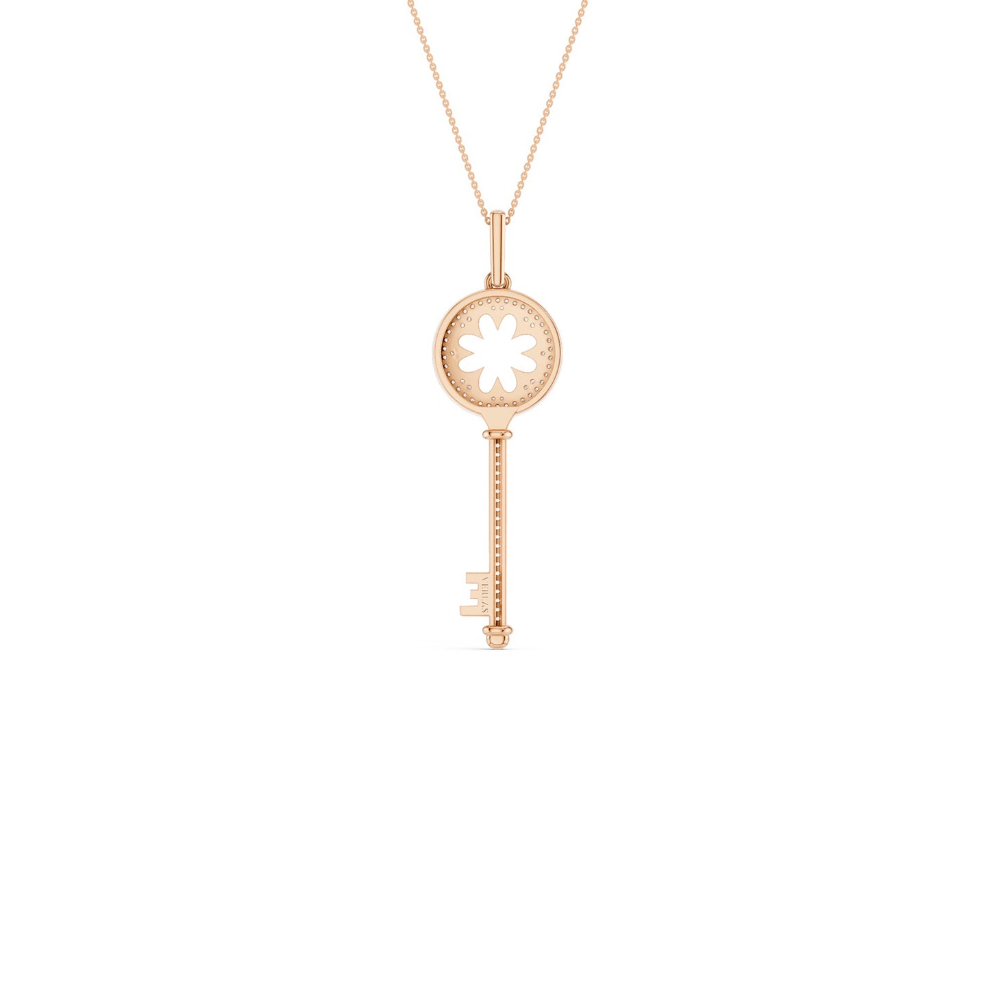 Blooming Key Necklace
