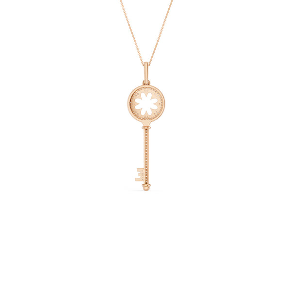 Blooming Key Necklace