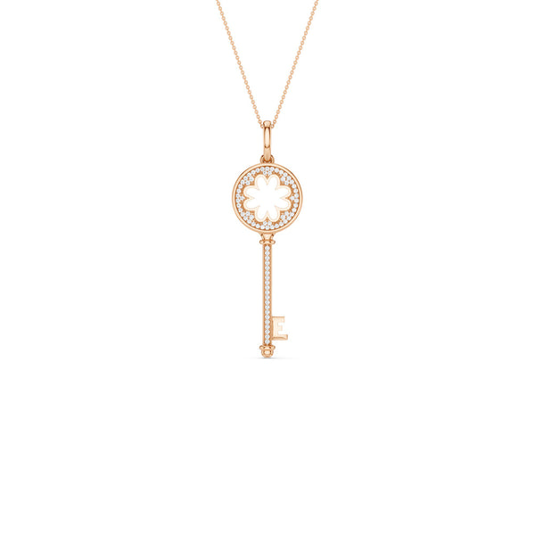 Blooming Key Necklace