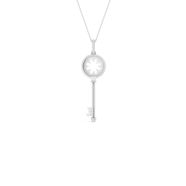 Blooming Key Necklace