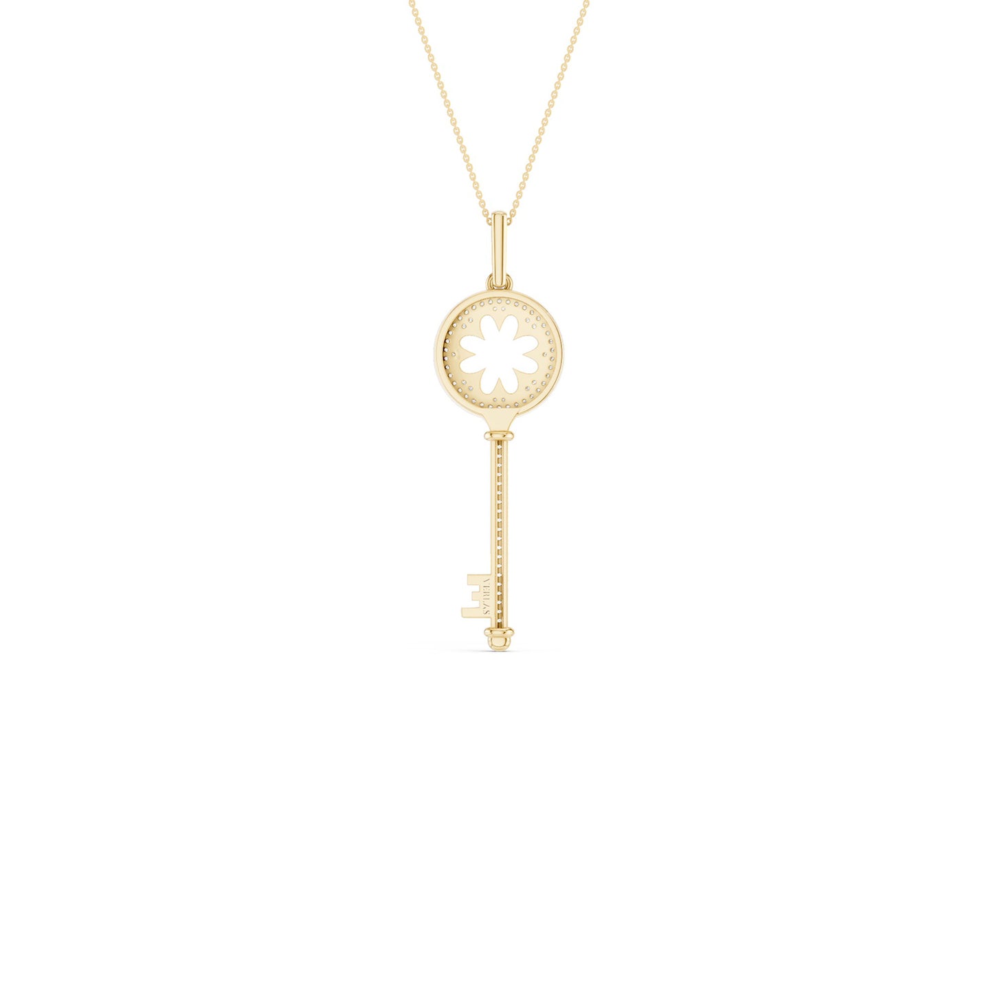 Blooming Key Necklace