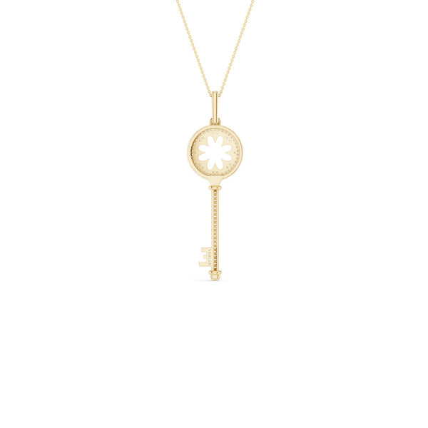 Blooming Key Necklace