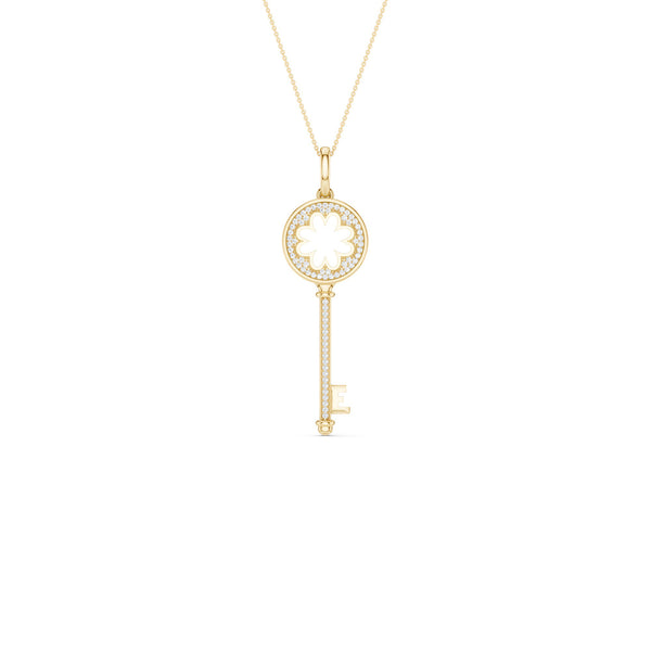 Blooming Key Necklace