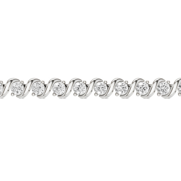 S-Link Diamond Tennis Bracelet Medium