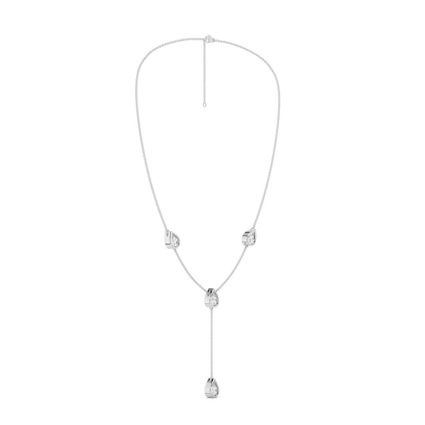 Dewdrop Stationed Y Necklace