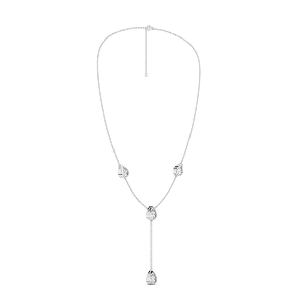 Dewdrop Stationed Y Necklace