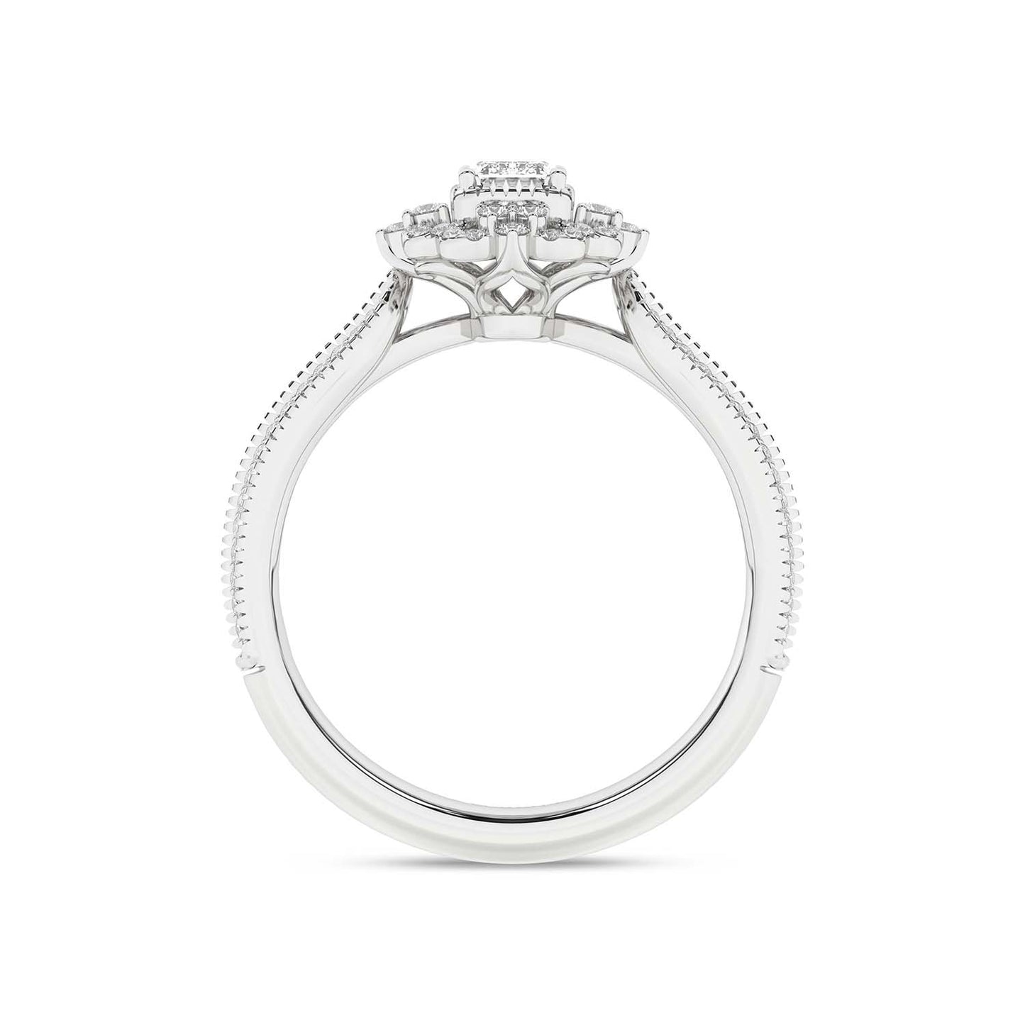 Ornate Emerald Ring