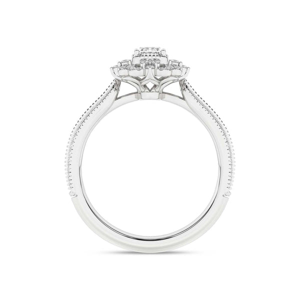 Ornate Emerald Ring