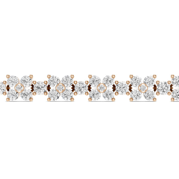 Alyssa Floral Tennis Bracelet