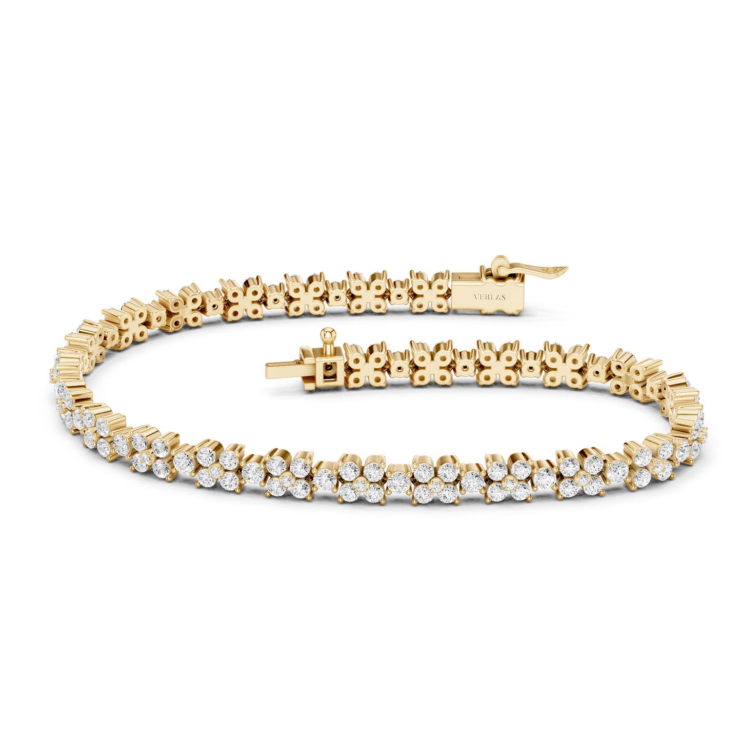 Alyssa Floral Tennis Bracelet