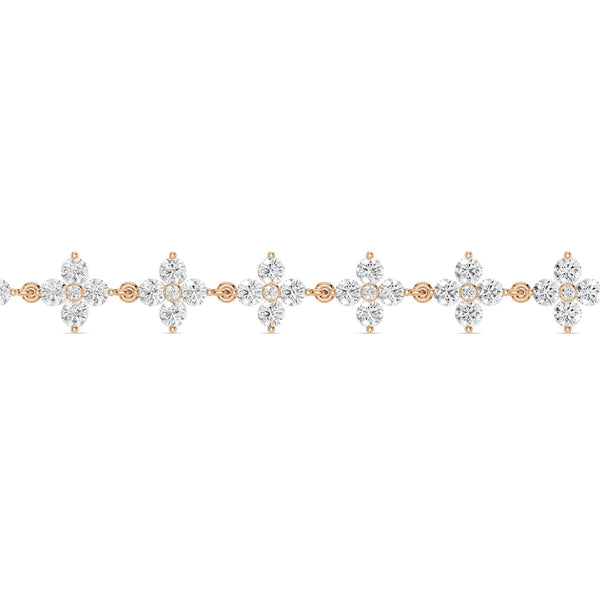 Alyssa Blossom Tennis Bracelet