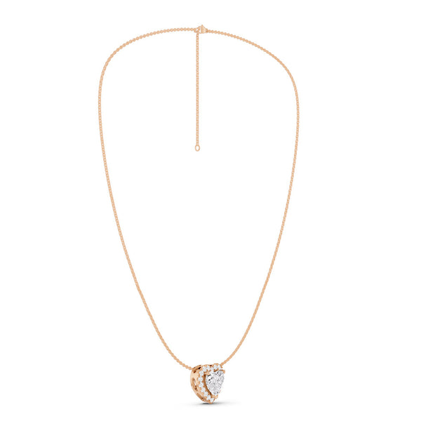 Heart Halo Necklace