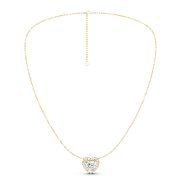 Heart Halo Necklace