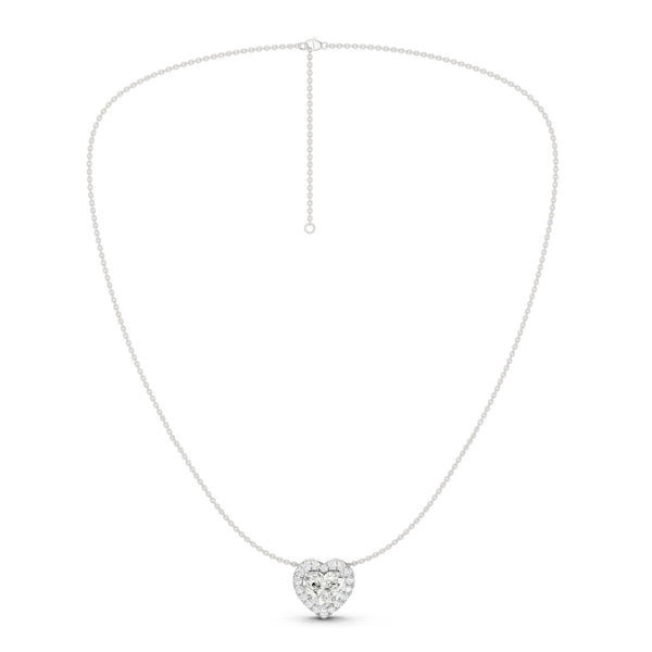 Heart Halo Necklace