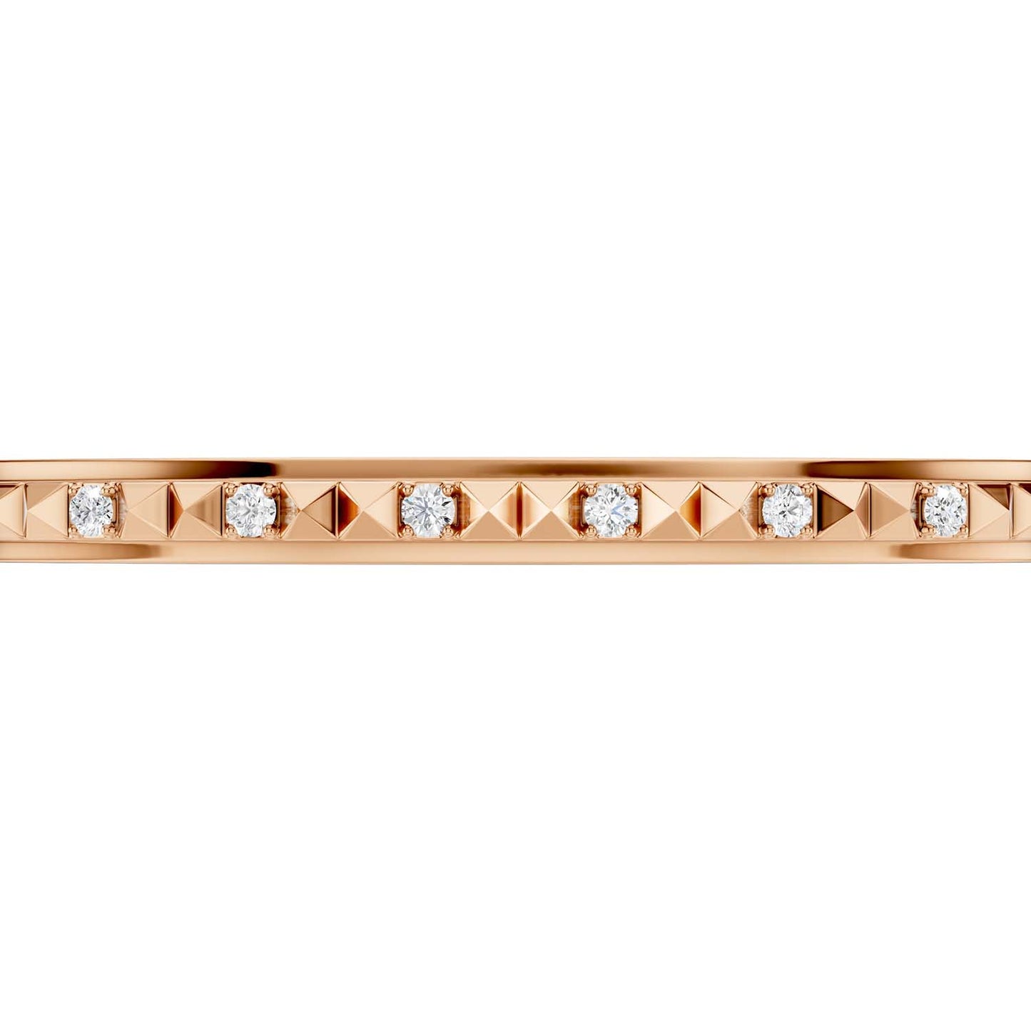 Pyramid Luxe Cuff Bracelet